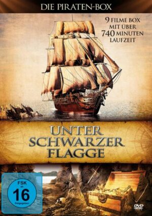 Unter schwarzer Flagge - Die Piraten-Box - 9 Filme Box  [3 DVDs]