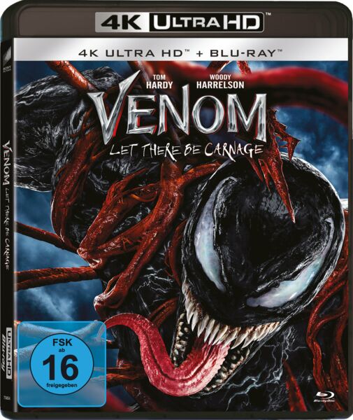 Venom: Let There Be Carnage  (4K Ultra HD) (+ Blu-ray 2D)