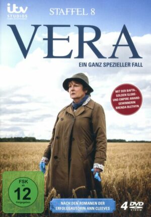 Vera - Ein ganz spezieller Fall/Staffel 8  [4 DVDs]