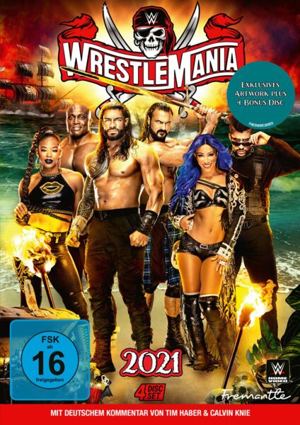 WWE - WrestleMania 37 - LTD Bonus 4th Disc Edition  [4 DVDs]
