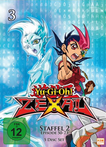 Yu-Gi-Oh! - Zexal - Staffel 2.1/Episode 50-73  [5 DVDs]