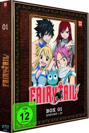 Fairy Tail - TV-Serie - Box 1  (Episoden 1-24)  [3 BRs]