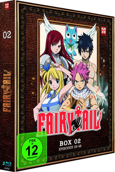 Fairy Tail - TV-Serie - Box 2  (Episoden 25-48)  [3 BRs]