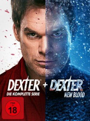 Dexter: Die komplette Serie (Staffel 1-8 + New Blood) [39 DVDs]