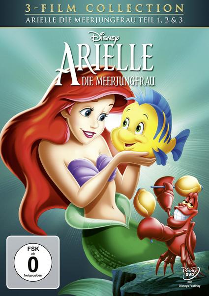 Arielle die Meerjungfrau - Dreierpack (Disney Classics + 2. & 3.Teil) [3 DVDs]