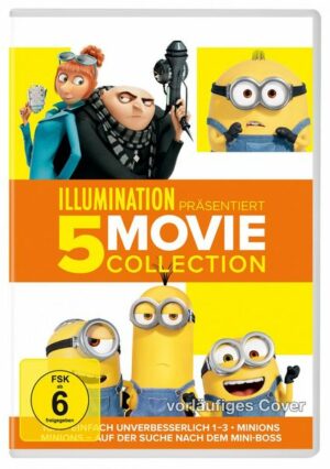 Illumination 5 Filme DVD-Edition  [5 DVDs]