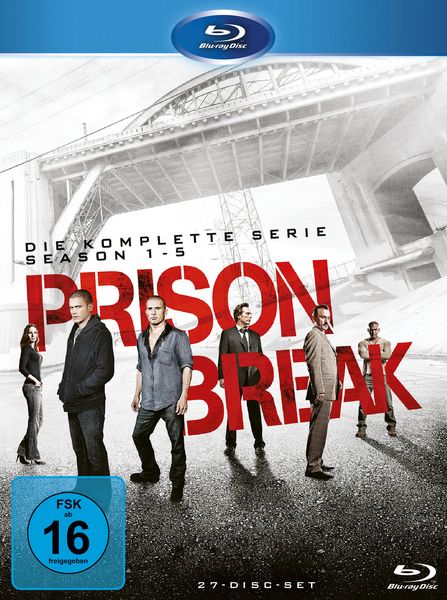 Prison Break - Season 1-5 - Komplettbox  [27 BRs]