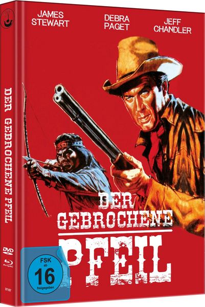 Der gebrochene Pfeil - Limited Mediabook (in Lederoptik+in HD neu abgetastet