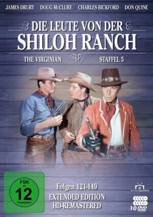 Die Leute von der Shiloh Ranch - Staffel 5 (HD-Remastered) (Fernsehjuwelen)  [10 DVDs]