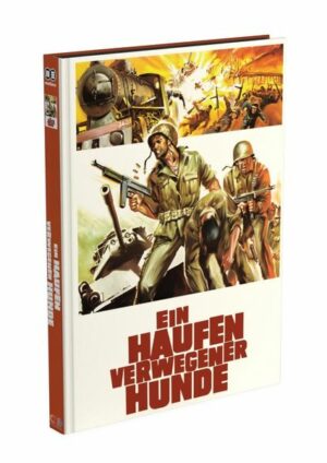 EIN HAUFEN VERWEGENER HUNDE (The Inglorious Bastards) - 2-Disc Mediabook - Cover B - Limited 250 Edition - Uncut -  Remastered 2K  (Blu-ray) (+ DVD)