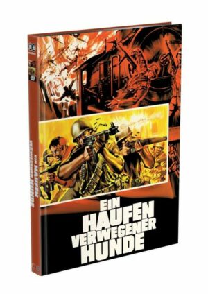 EIN HAUFEN VERWEGENER HUNDE (The Inglorious Bastards) - 2-Disc Mediabook - Cover C - Limited 250 Edition - Uncut -  Remastered 2K  (Blu-ray) (+ DVD)