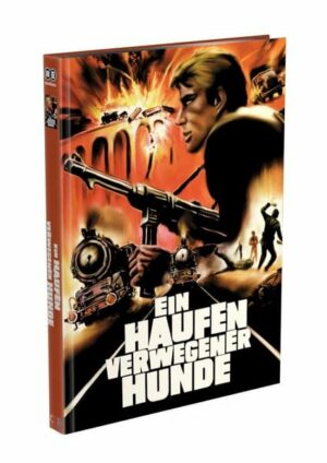 EIN HAUFEN VERWEGENER HUNDE (The Inglorious Bastards) - 2-Disc Mediabook - Cover D - Limited 250 Edition - Uncut -  Remastered 2K  (Blu-ray) (+ DVD)