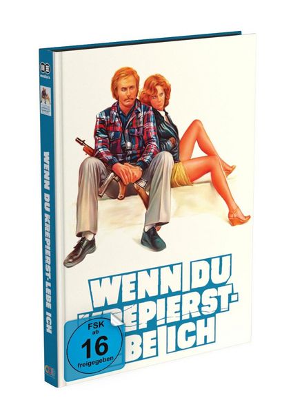 HITCH HIKE: Wenn Du krepierst – lebe ich! - 2-Disc Mediabook Cover A (Blu-ray + DVD) Limited 250 Edition – Uncut