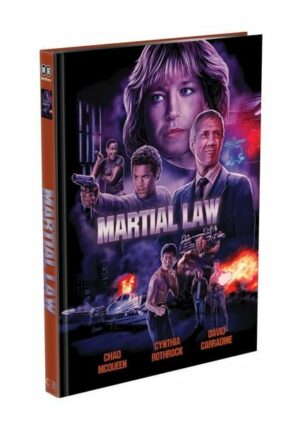 MARTIAL LAW 1 - 3-Disc Mediabook - Cover A - Limited 666 Edition - Uncut  (4K Ultra HD) (+ Blu-ray)  (+ BD)
