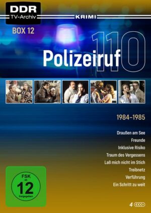Polizeiruf 110 - Box 12 (DDR TV-Archiv) mit Sammelrücken  [4 DVDs]