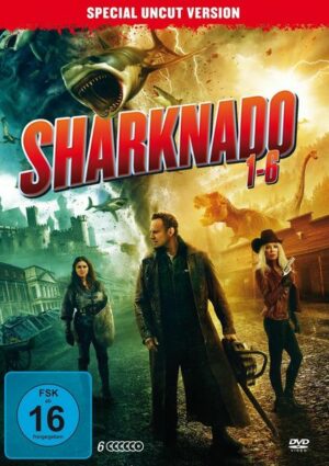 Sharknado 1-6 UNCUT  [6 DVDs]