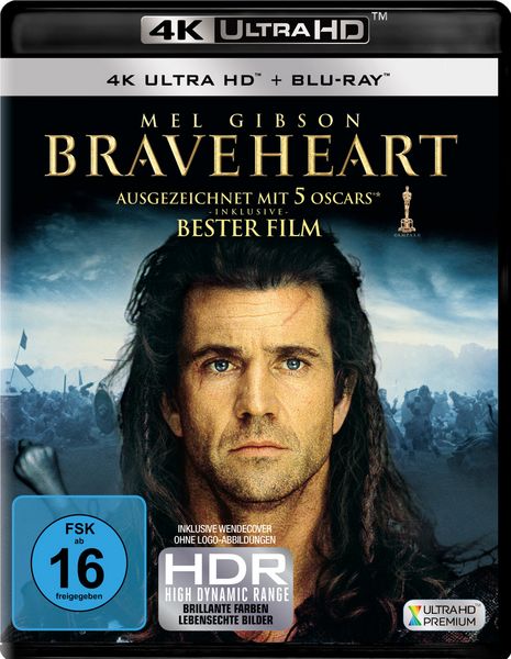 Braveheart (4K Ultra HD) (+ Blu-ray 2D)