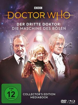 Doctor Who: Der Dritte Doktor - Die Maschine des Bösen - Mediabook Edition  (DVD & Blu-ray Combo) LTD.