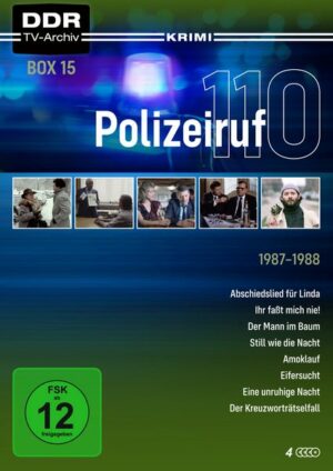Polizeiruf 110 - Box 15 (DDR TV-Archiv) mit Sammelrücken  [4 DVDs]
