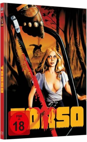 TORSO - Die Säge des Teufels - Mediabook - Cover A - Limited Edition  (Blu-ray+DVD)