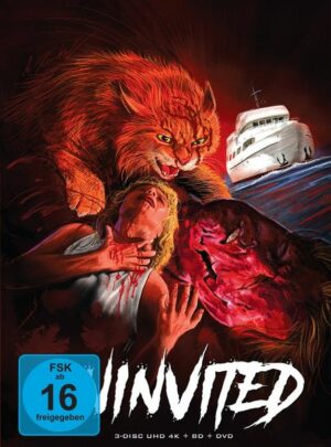 Uninvited - Mediabook - Cover A - Limited Edition  (4K Ultra HD) (+ Blu-ray) (+ DVD)
