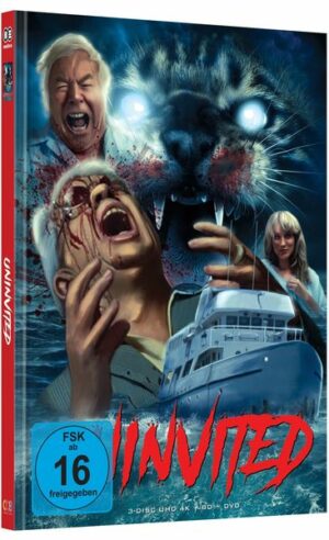 Uninvited - Mediabook - Cover C - Limited Edition  (4K Ultra HD) (+ Blu-ray) (+ DVD)