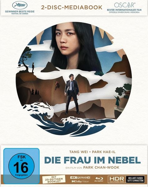 Die Frau im Nebel - Decision to Leave - Mediabook - Cover B  (4K Ultra HD) (+ Blu-ray)