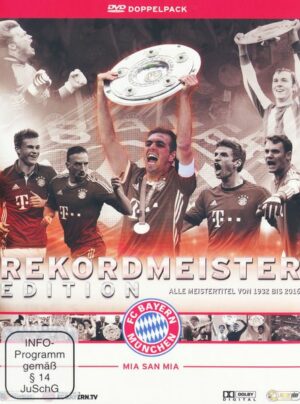 FC Bayern München - Rekordmeister Edition - Alle Titel von 1932 bis 2016  [2 DVDs]
