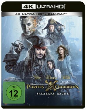 Pirates of the Caribbean 5 - Salazars Rache  (4K Ultra HD) (+ Blu-ray 2D)