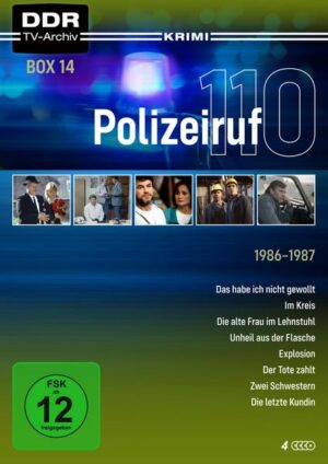 Polizeiruf 110 - Box 14  - mit Sammelrücken (DDR TV-Archiv)  [4 DVDs]