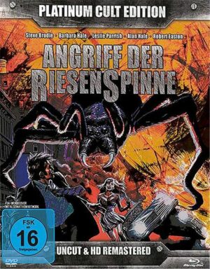 Angriff der Riesenspinne - Uncut/HD Remastered/Platinum Cult Edition  (+ 2 DVDs) (+ Soundtrack-CD) Limited Edition