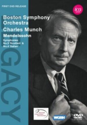 Charles Munch - Mendelssohn: Symphonies No.3 'Scottish' & No.4 'Italian'