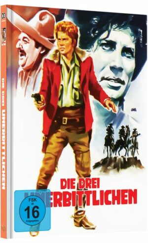 Die drei Unerbittlichen - Mediabook - Cover B - Limited Edition  (Blu-ray+DVD)