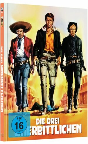 Die drei Unerbittlichen - Mediabook - Cover C - Limited Edition  (Blu-ray+DVD)