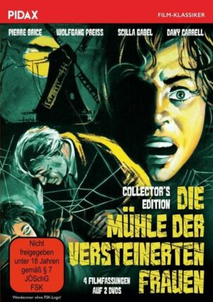 Die Mühle der versteinerten Frauen - Collector´s Edition (4 Filmfassungen) / Gruselklassiker mit Starbesetzung (Pidax Film-Klassiker)  [2 DVDs]