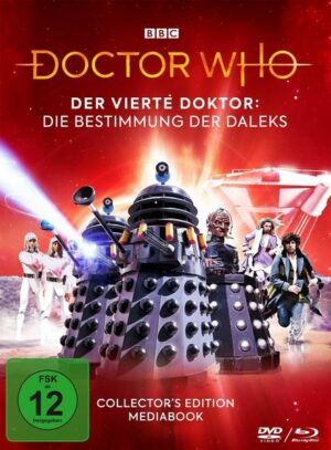 Doctor Who: Der Vierte Doktor - Die Bestimmung der Daleks - Limited Mediabook Edition  (DVD & Blu-ray Combo) LTD.