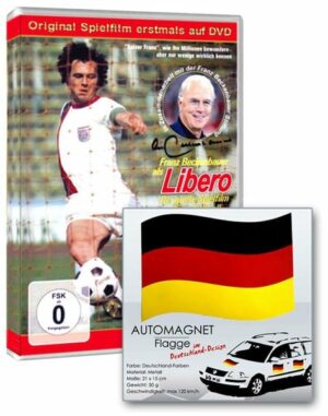 Franz Beckenbauer als Libero (+ 1 Automagnetflagge)