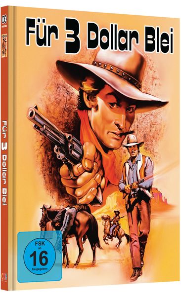 Für drei Dollar Blei - Mediabook - Cover B - Limited Edition (Blu-ray+DVD)