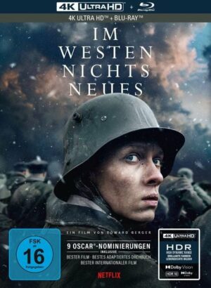 Im Westen nichts Neues (2022) - 2-Disc Limited Collector's Edition im Mediabook  (4K Ultra HD) (+ Blu-ray)