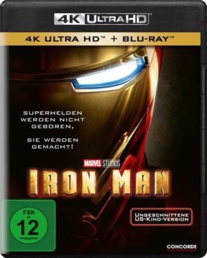 Iron Man  (4K Ultra HD) (+ Blu-ray)
