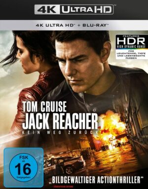 Jack Reacher: Kein Weg zurück  (4K Ultra HD) (+ Blu-ray)