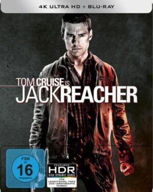 Jack Reacher - Steelbook  (4K Ultra HD) (+ Blu-ray)