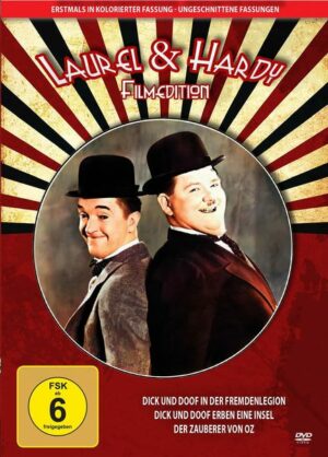 Laurel & Hardy Filmedition 1 - erstmals coloriert  [3 DVDs]