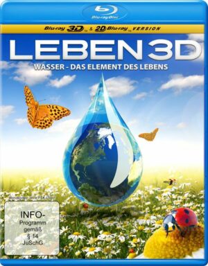 Leben 3D - Wasser - Das Element des Lebens  (inkl. 2D-Version)