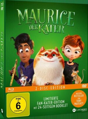 Maurice der Kater - Limited Mediabook-Edition   (Blu-ray + DVD)