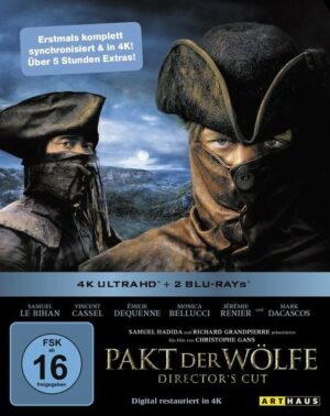 Pakt der Wölfe - Limited Steelbook Edition  (4K Ultra HD) (+ 2 Blu-rays)