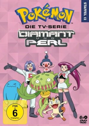 Pokémon - Die TV-Serie: Diamant und Perl - Staffel 12  [6 DVDs]