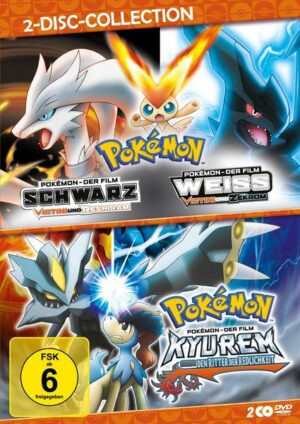 Pokémon - Schwarz Weiß / Kyurem gegen den Ritter der Redlichkeit LTD.  [2 DVDs]