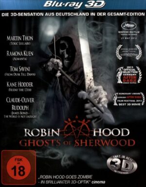 Robin Hood - Ghosts of Sherwood  [2 BR3Ds] (+ anaglyphe 3D-Blu-ray inkl. 2D-Version) (+ CD) (+ 8 Postkarten)