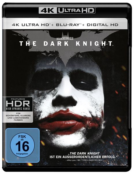 The Dark Knight (4K Ultra HD) (+ 2 Blu-rays)